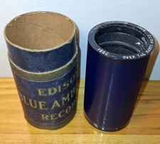 EDISON BA CYLINDER RECORD #1506 OVER THE WAVES WALTZ - NY MILITARY BAND