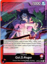 GOL.D.ROGER (003) OP13-003 LEADER CARRYING ON HIS WILL NM