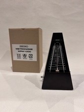 Seiko WMP-1000 Wooden Forest Echo Brown Metronome - Natural Wood Timer