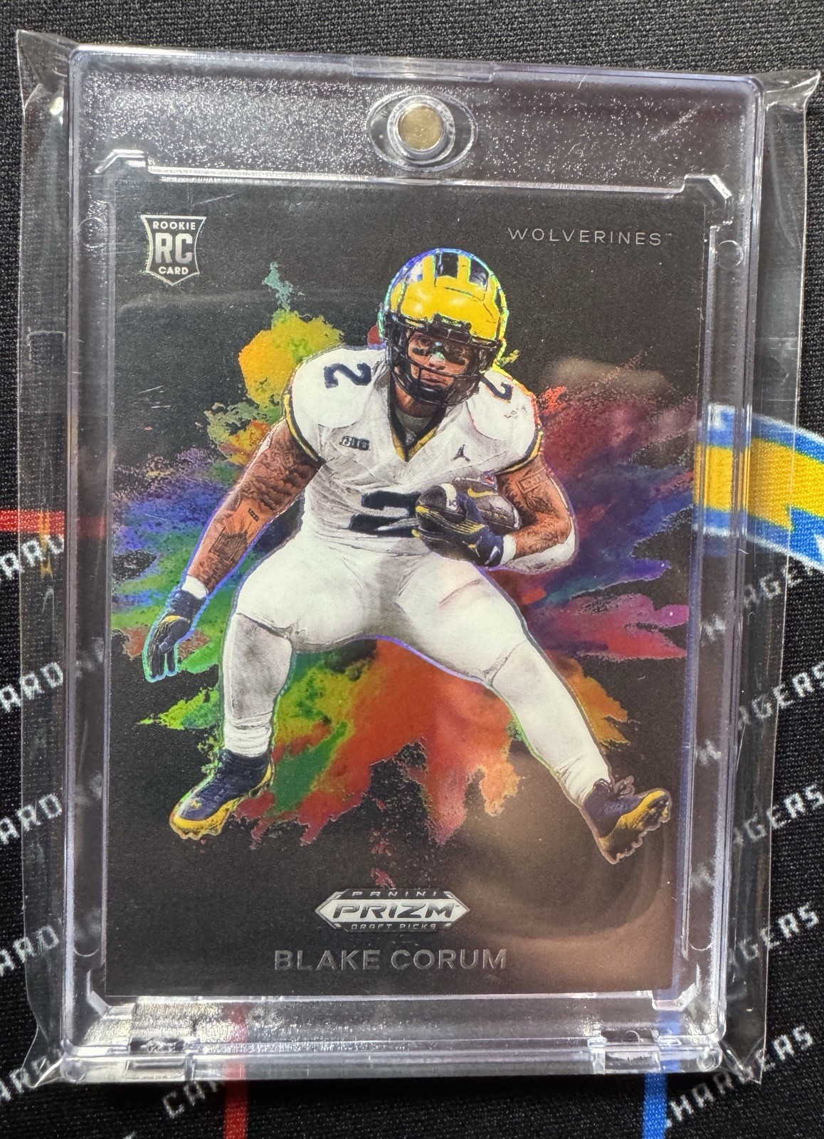 2024 Panini Prizm Draft Picks - Color Blast Blake Corum #CB-20 (RC)