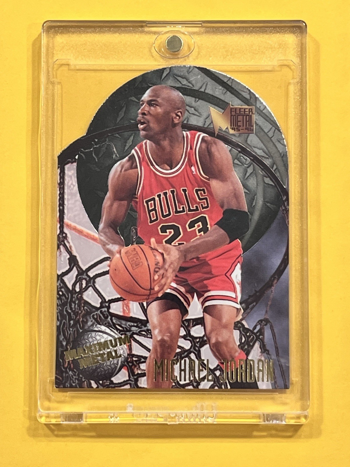 Michael Jordan 1995 Metal #4 Maximum Metal Price Guide