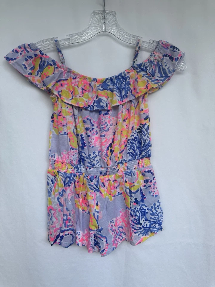 Mameluco Emoni para niñas Lilly Pulitzer, talla 4-5 Foto 4 de 4