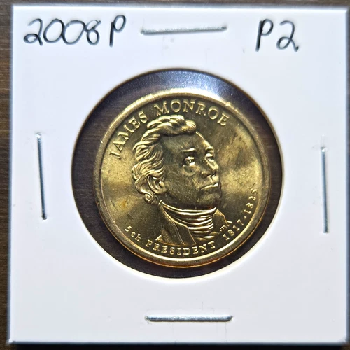 2008-P Presidential Dollar James Monroe — photo from the most recent tracked eBay sale