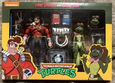 NECA Teenage Mutant Ninja Turtles Dirk Savage & Mona Lisa 2-Pack