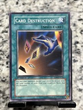Card Destruction [1st Edition] SD8-EN018 Prices | YuGiOh Structure Deck:  Lord of the Storm | YuGiOh Cards