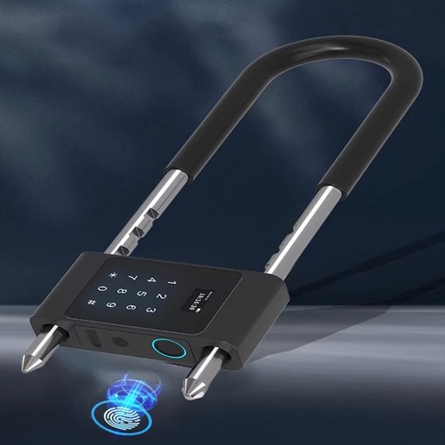 Zinc Alloy U Shaped Padlock For For Smart Locking Solutions on Glass Doors - Picture 12 of 12
