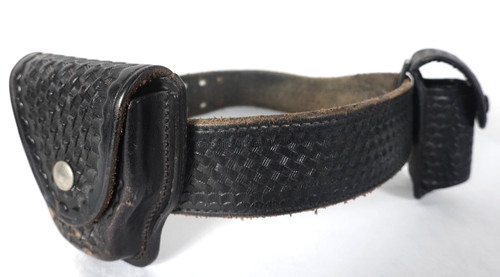 Safety Speed Montebello Police Belt Pouch-Side Kick 30"-36" VTG