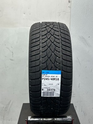 1 Used  P245/40R18 Dunlop SP Winter Sport 3D 97 V - 10/32 