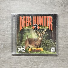 Deer Hunter 3: The Legend Continues CD-ROM Windows 95/98 PC Game with 3D Action
