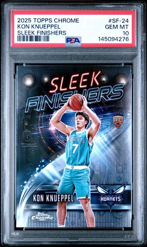 2025 Topps Chrome Kon Knueppel Base (PSA 10)