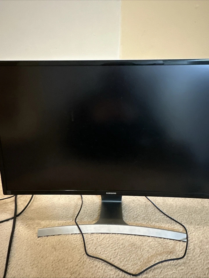 Samsung 27in Curved HD LED Monitor W/OEM Charger S27D590C - Image 2 of 4