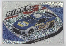 2022 Panini Prizm Rides White Sparkle Prizm Chase Elliott #61