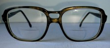Vintage Bausch  Lomb Z87 5-3/4 Eyeglassesl-Bifocal-Clear Top 2.50 Reader