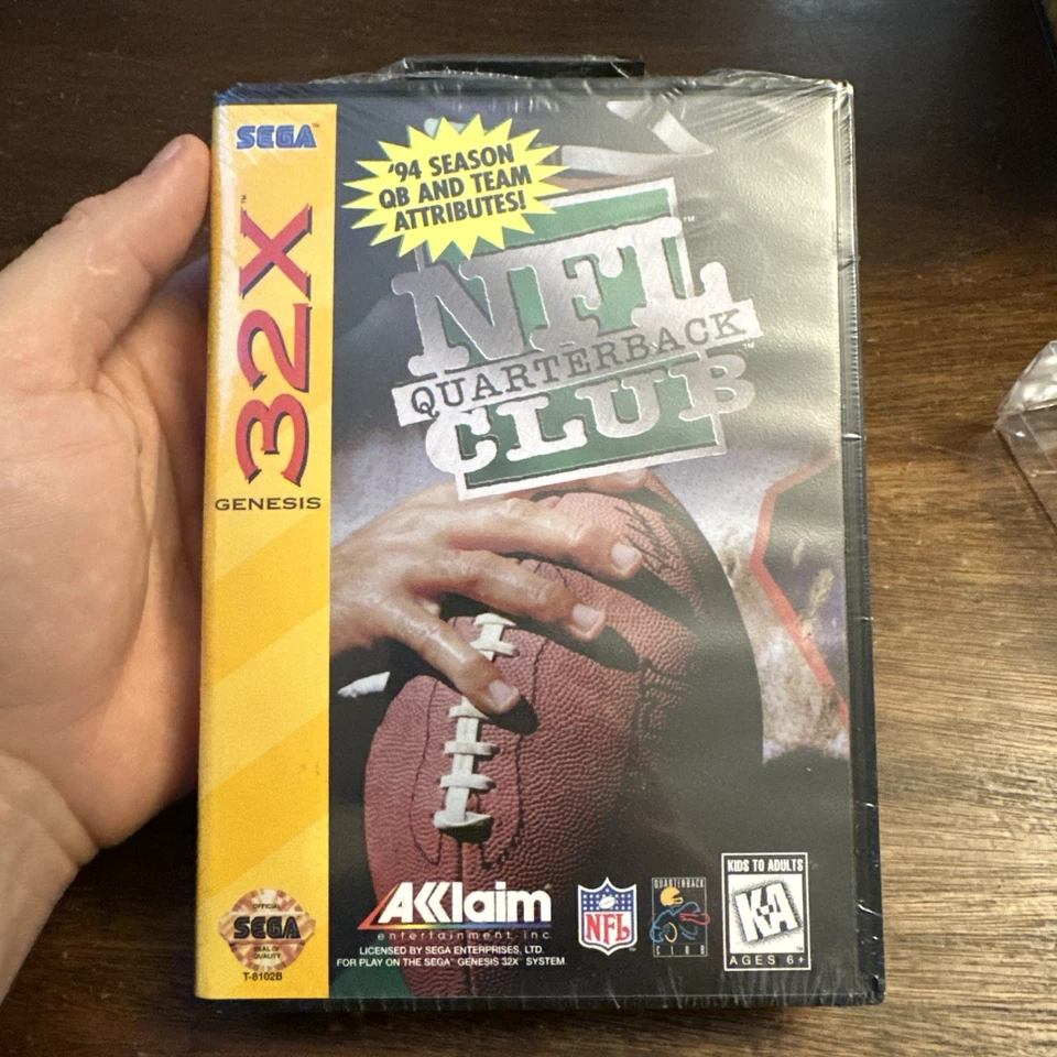 NFL Quarterback Club (Genesis Sega 32X) Brand New - Factory Sealed - Image 2 of 4