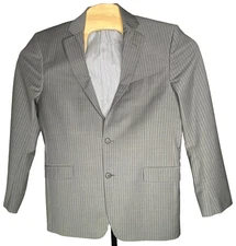 BROOKS BROTHERS REGENT MENS 40R EXPLORER FIT WOOL SUIT JACKET BLAZER Pinstripe