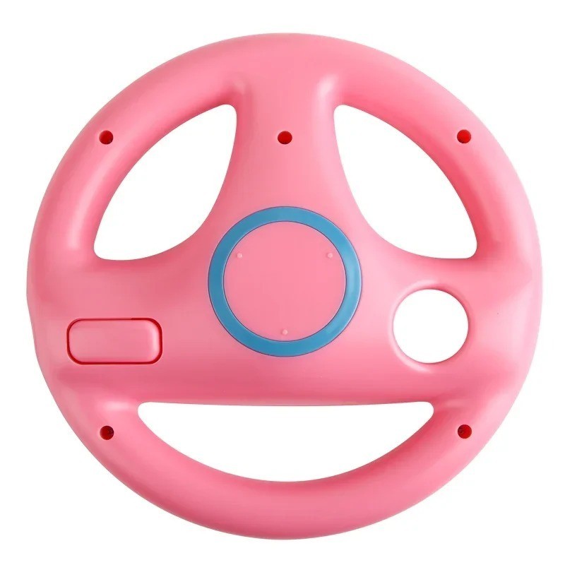 Steering Wheel For Nintendo Wii Remote Controller Mario Kart Racing Games Black