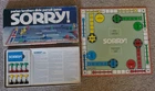 1972 Sorry Board Game Complete Vintage Parker Brothers
