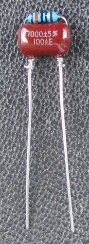 Guitar Volume Treble Bleed Kit for Single Coil Pickup , Silver Mica Capacitor - 第 1/1 張圖片