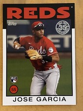 JOSE GARCIA RC - 2021 TOPPS SERIES 2 - 1986 TOPPS 35th Anniversary #86B-3 REDS