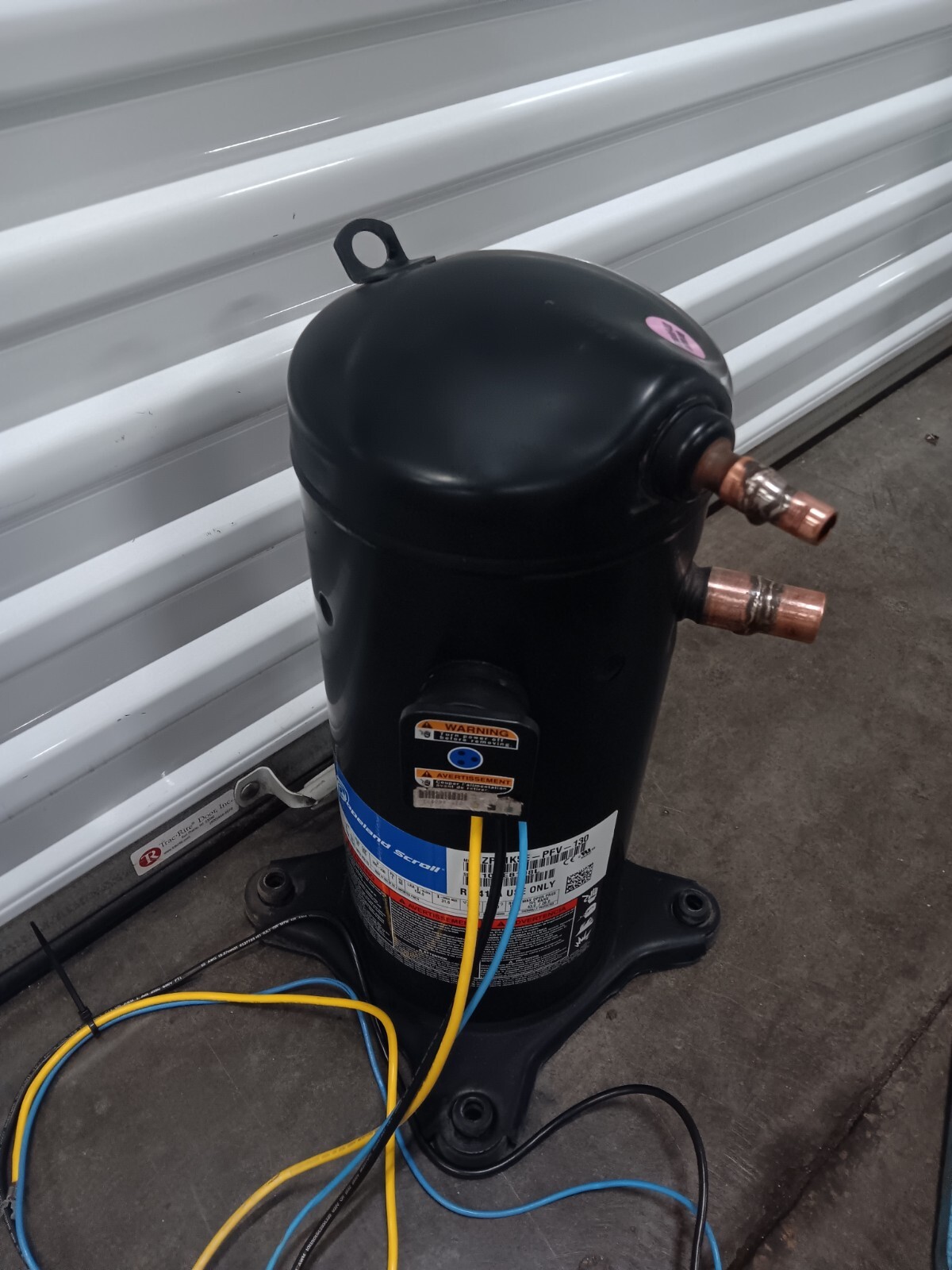 ZP51K5EPFV130 Copeland Emerson Compressor R410A / 208/230 1PH (S8T1