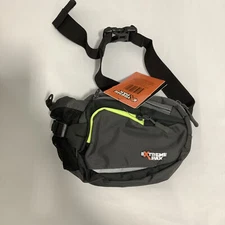 Extreme Pak Unisex Adult's Olive Zipper Pockets Hiking Waist Bag Size One