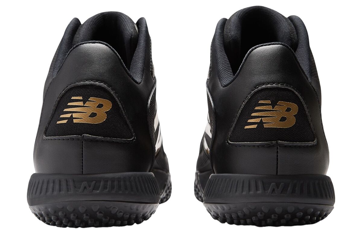 Men's New Balance Shohei Ohtani 1 Turf Black/Gold 2024 Men's New Balance Shohei Ohtani 1 Turf Black/Gold 2024