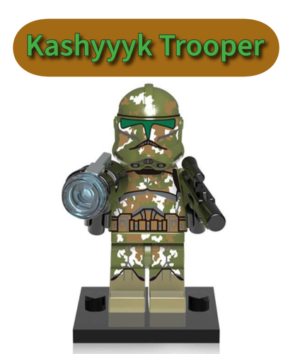 LEGO - Kashyyyk Troopers x4, custom Commander Gree and clones 75035 Star Wars - Picture 3 of 4