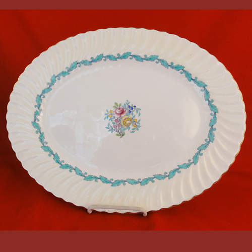 ARDMORE Minton Oval 15" long NEVER USED bone china made in England - Bild 1 von 1