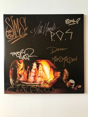 DOOMTREE All Hands AUTOGRAPHED BY EACH MEMBER 2015 2LP MINT VINYL ...