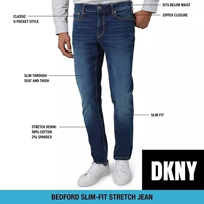Dkny bedford slim straight discount