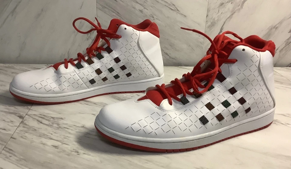 Nike Air Jordan Illusion rojo/blanco 705141-115 para hombre talla 14 Foto 4 de 4