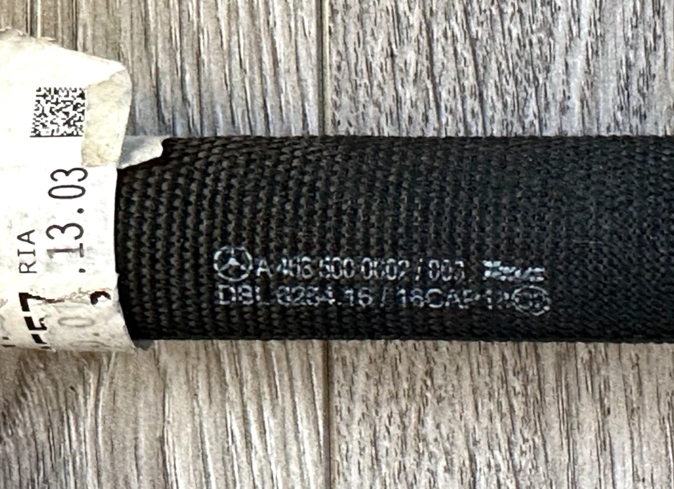 NUEVO 2019 2020 2021 MERCEDES G550 MANGUERA REFRIGERANTE IZQUIERDA 4635000602, ORIGINAL OEM Foto 3 de 4