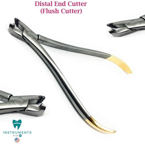 Distal End Cutter Flush Cut Dental Orthodontic Hold Archwire Pliers TC 14cm CE - Picture 5 of 5