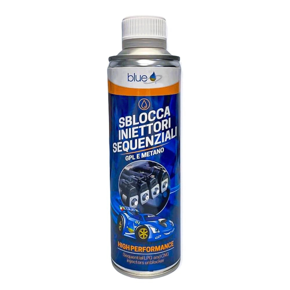 SBLOCCA INIETTORI SEQUENZIALI GPL E METANO 350ml - BLUE BG03035