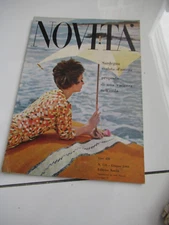 Novita Fashion Magazine Inaugural Issue of Italian Vogue JUN 1960 RARE ONLY 1 NM