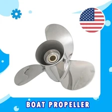 13 1/2 x 16 Stainless Boat Propeller 60-115HP for Yamaha Engine 15tooth 16"pitch