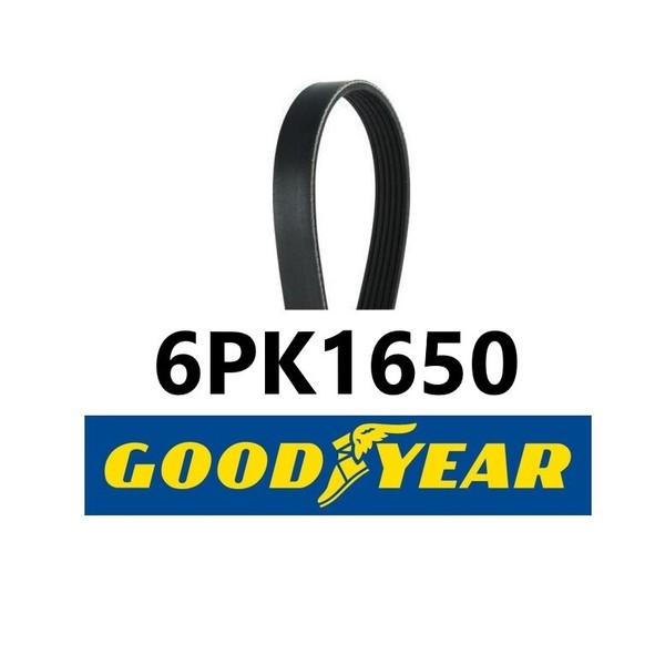 Poly-V Riemen CitroëN - Ford - Renault Goodyear 6PK1650 FüR 5750M2-image