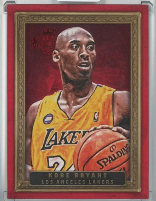 2013-14 Panini Court Kings Basketball Kobe Bryant /25 Portraits/Red Frame/#75