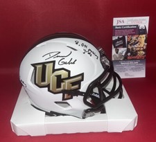 DILLON GABRIEL SIGNED UCF KNIGHTS MINI HELMET JSA CENTRAL FLORIDA STAT HELMET