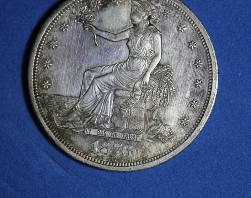 1876-S Trade Silver Dollar #P29088