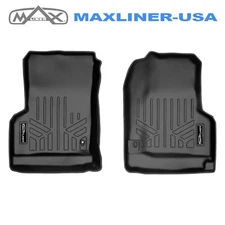 SMARTLINER Custom Fit Floor Mats 1st Row Liner 1997-2006 Wrangler (All Models)