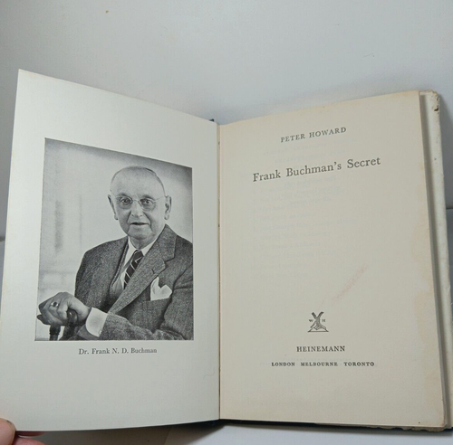 Frank Buchman's Secret Peter Howard 1st Edition JH/C 1961 - Picture 4 of 6