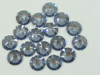6ss CRYSTAL BLUE SHADE  HOTFIX European Rhinestones 1gr.