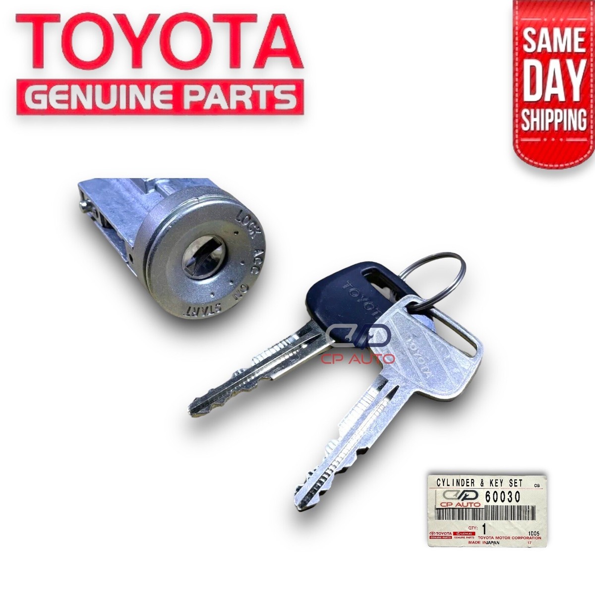 hakkacandyland　0527 93 - 97 TOYOTA LAND CRUISER FZJ80 IGNITION SWITCH CYLINDER