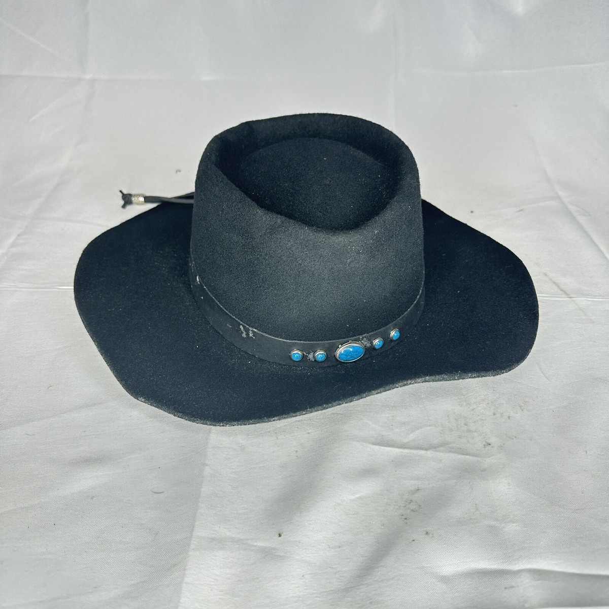 Vintage Summit Outback Hat WPL 4384 100% Wool, Black, Made  display picture 1