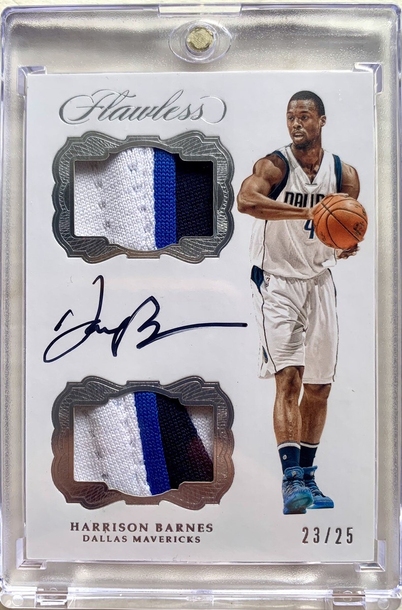 Harrison Barnes バーンズ Panini Flawless NBA 2016-17 Panini Flawless Harrison Barnes Dual Game Used Patch