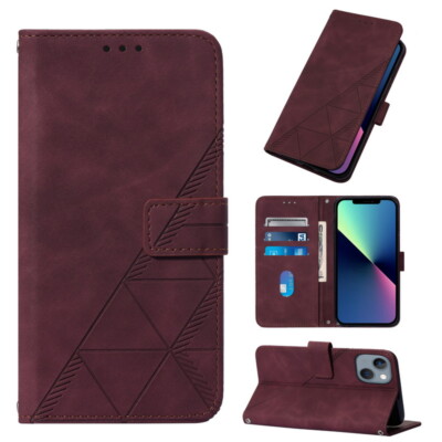 For iPhone 13 Pro Max 11 12 XS XR 7 8 Flip Leather Card Slot Wallet Case Cover