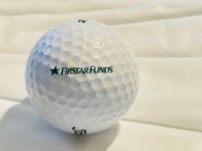 Golf Ball w/ Logo - First Star Funds