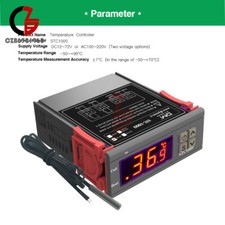 STC-1000 DC 12V Thermostat All-Purpose Digital Temperature Controller NTC Sensor