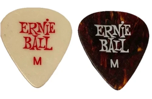 Vintage 1960's -Ernie Ball Guitar Picks- Medium Gauge-Lot of 2- Unused